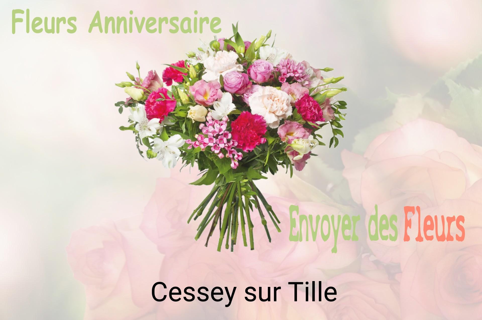 Bouquet de fleurs d’anniversaire livré à Cessey-sur-Tille